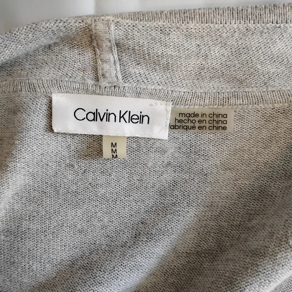 Calvin Klein Open Front Cardigan - Picture 5 of 6